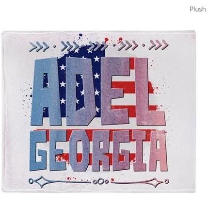 Adel Georgia Throw Blanket