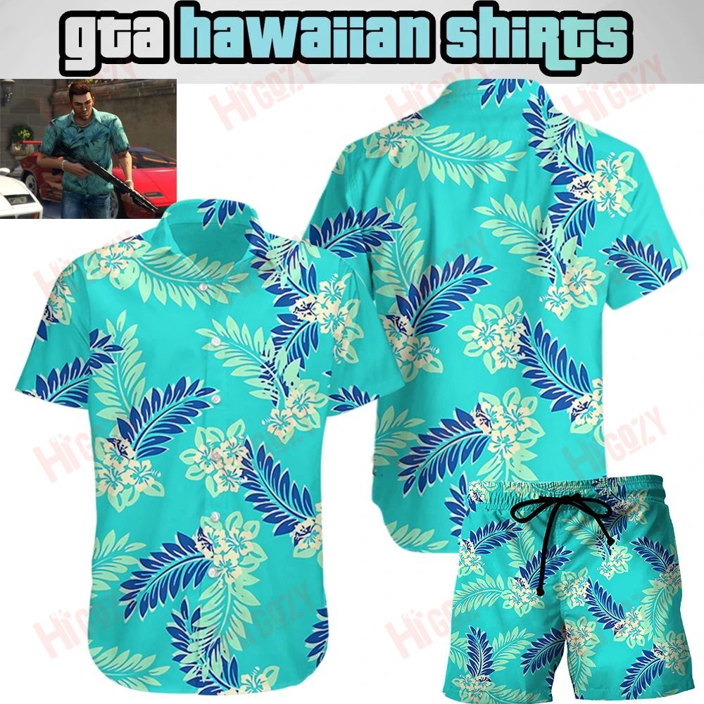 Tommy Hawaii Shirt Shorts Ver 2 Ha101546