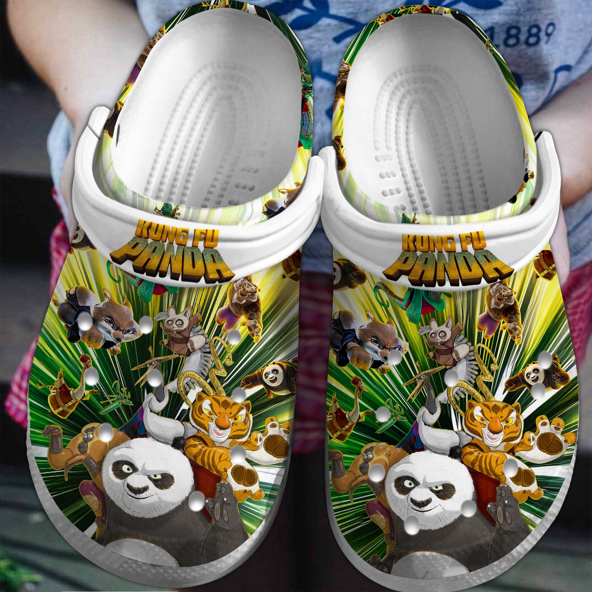Kung Fu Panda 4 Movie Crocss Clogs For Men Women And Kid Ttp2405472848