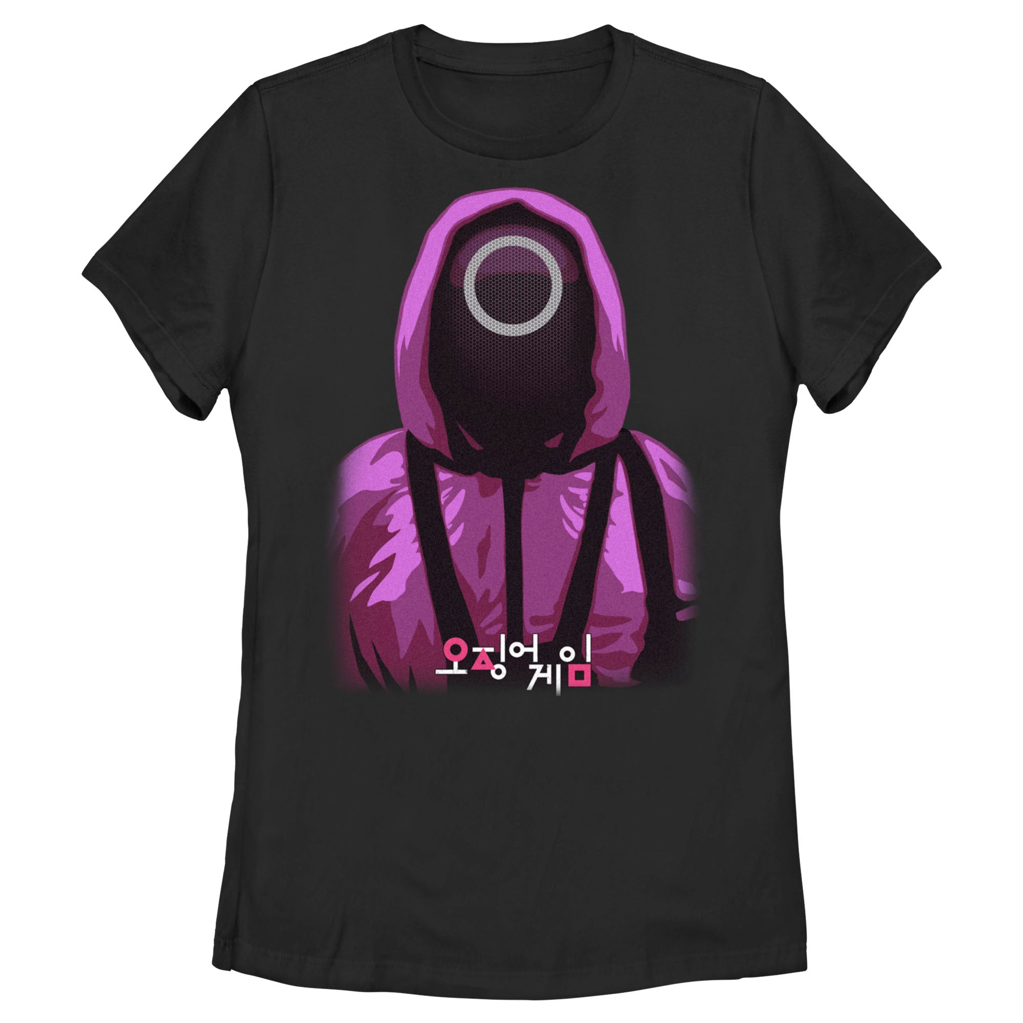 Squid Game Women’S Circle Mask Worker  T-Shirt