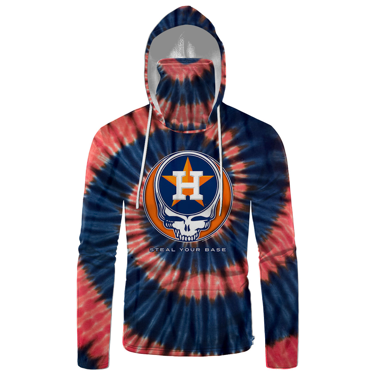 Fan Wear – Houston Astros Hoodie Mask 3D Full Printing