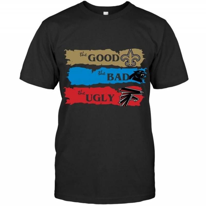 New Orleans Saints The Good The Bad The Ugly Fan T Shirt – Gearpenguin.com