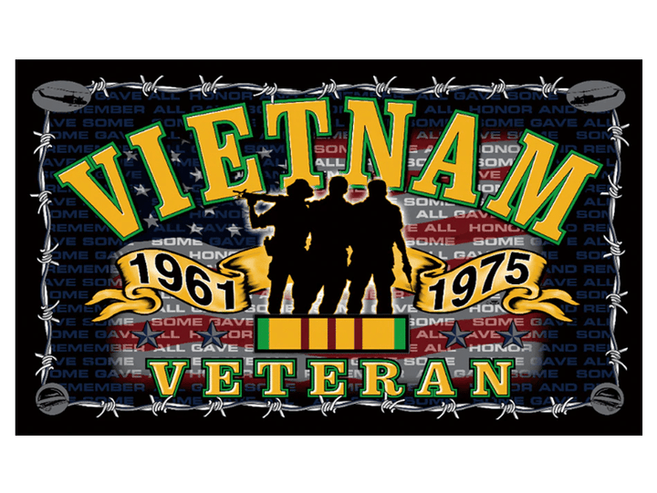 Waybackapparel I Am Vietnam Veteran Custom 3D Doormat