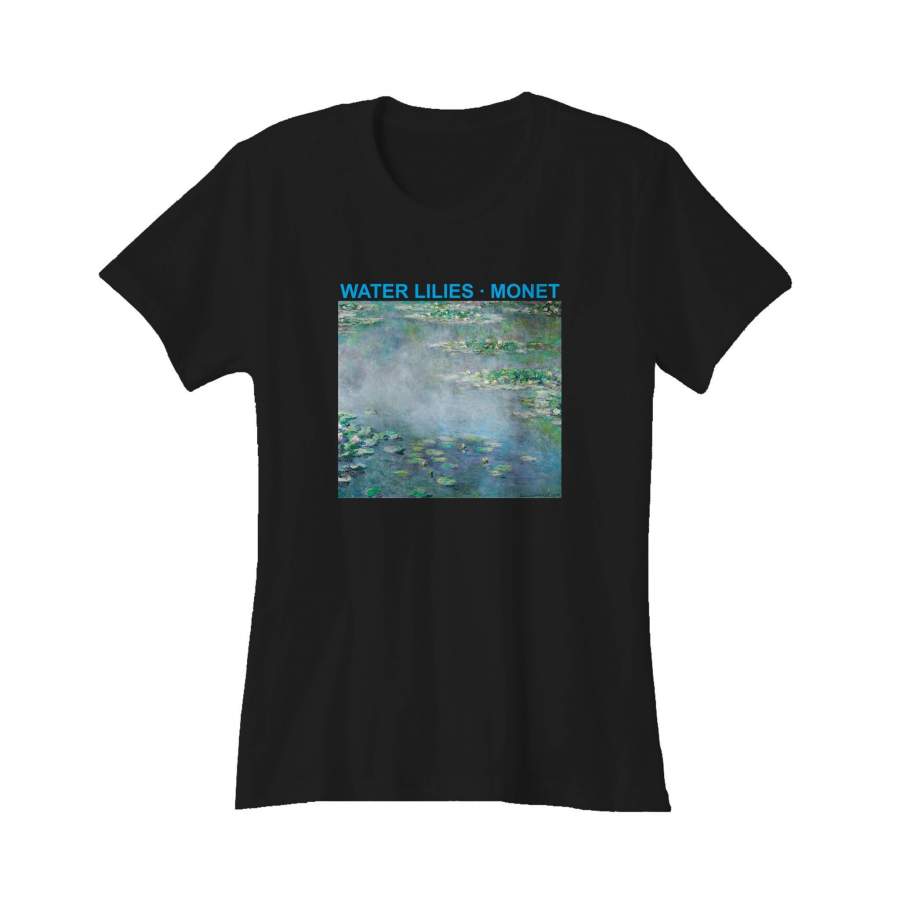 Claude Monet Water Lilies 1906 Vintage Painting Women’s T-Shirt