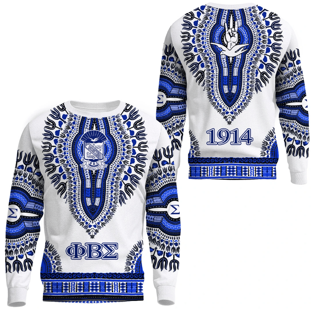 Africa Zone Sweatshirt – Phi Beta Sigma Dashiki Sweatshirts A31