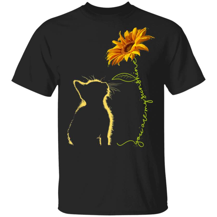 Cat You Are My Sunshine TShirt Cats Tee Shirt Gifts
