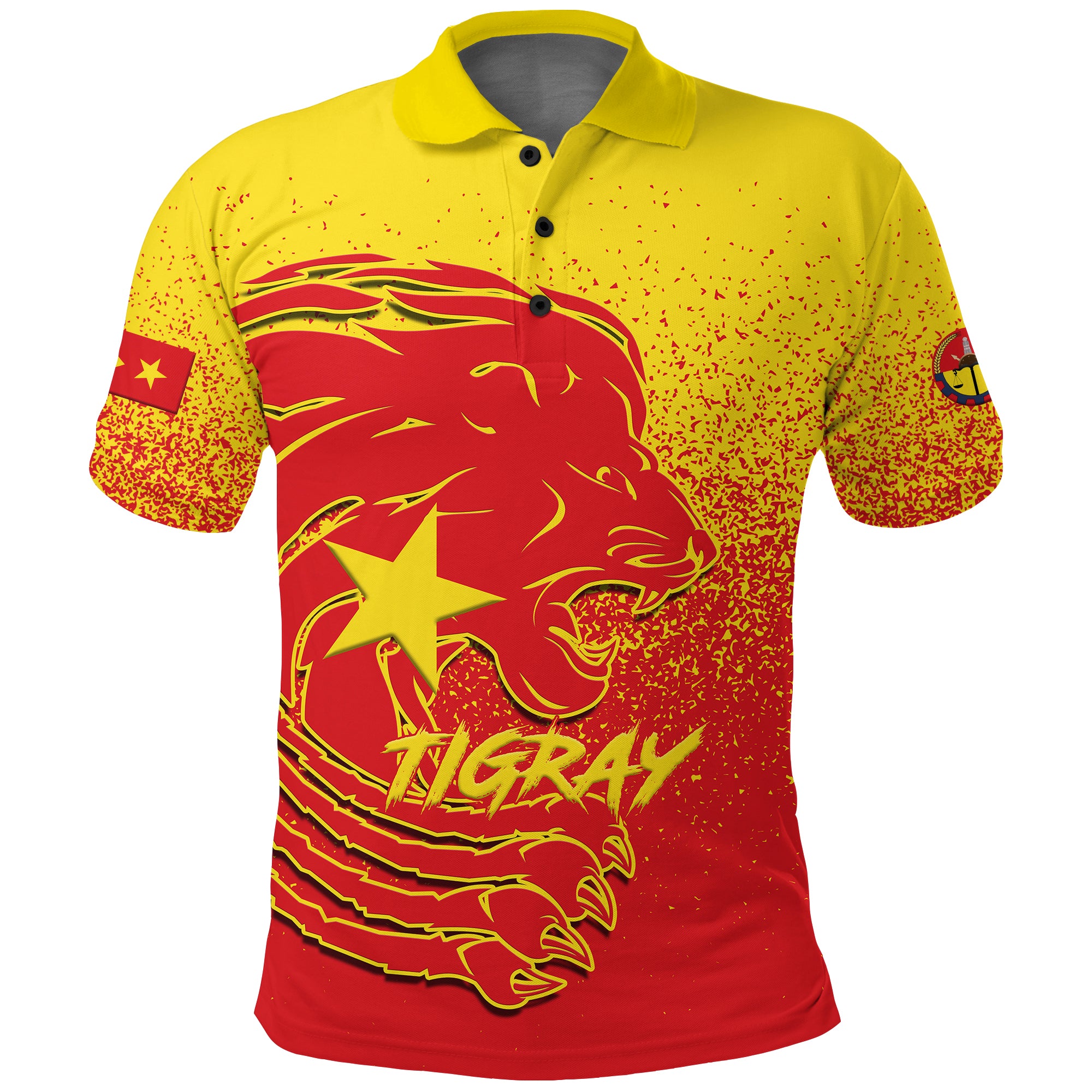 Tigray Lion Legend Polo Shirt – Lt12