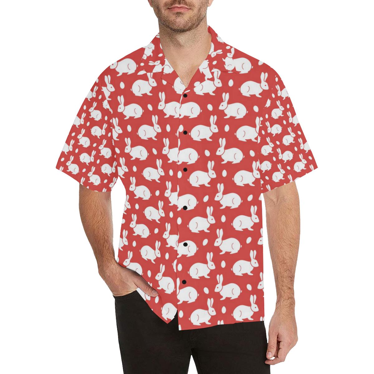 Rabbit Pattern Print Design Rb017 Hawaiian Shirt