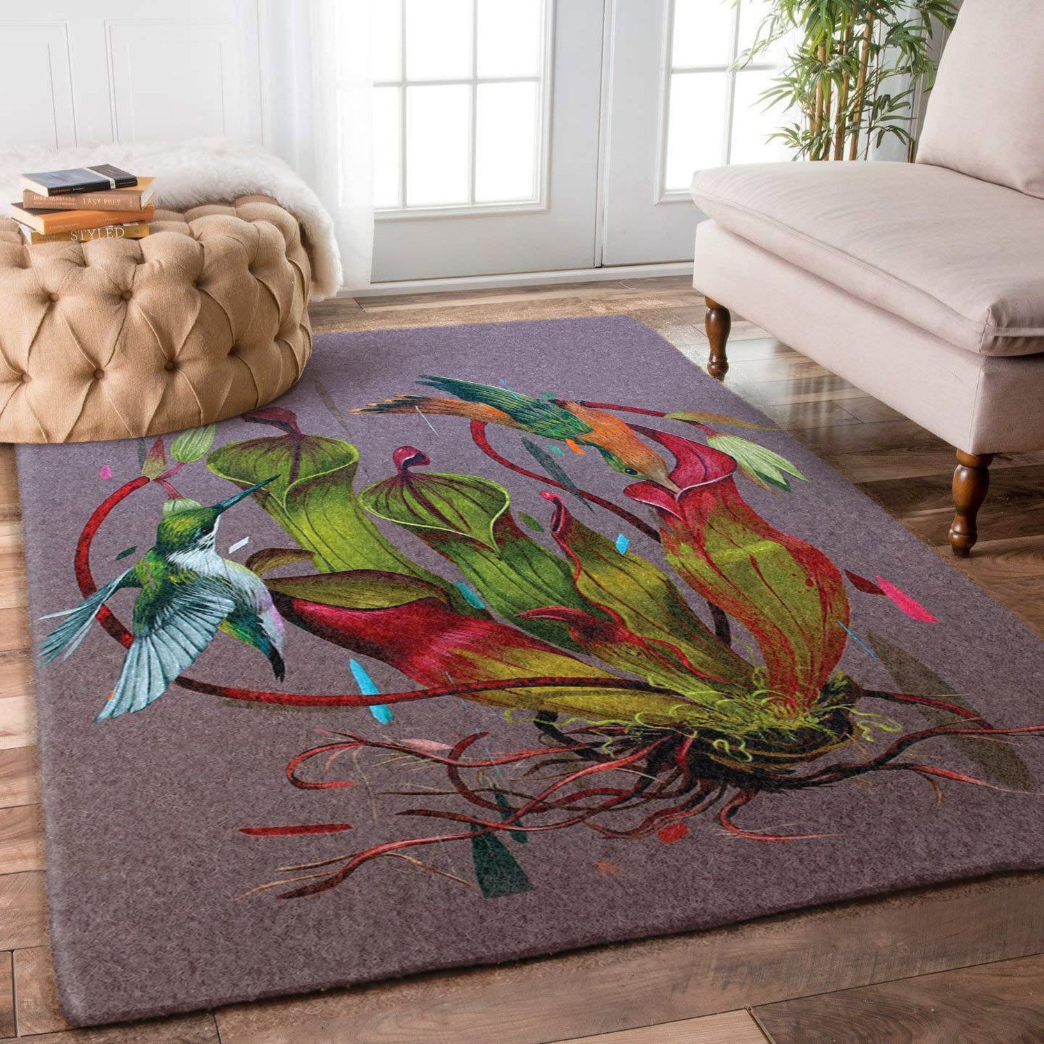 Hummingbird Rug TTVNJGG DNNTVN