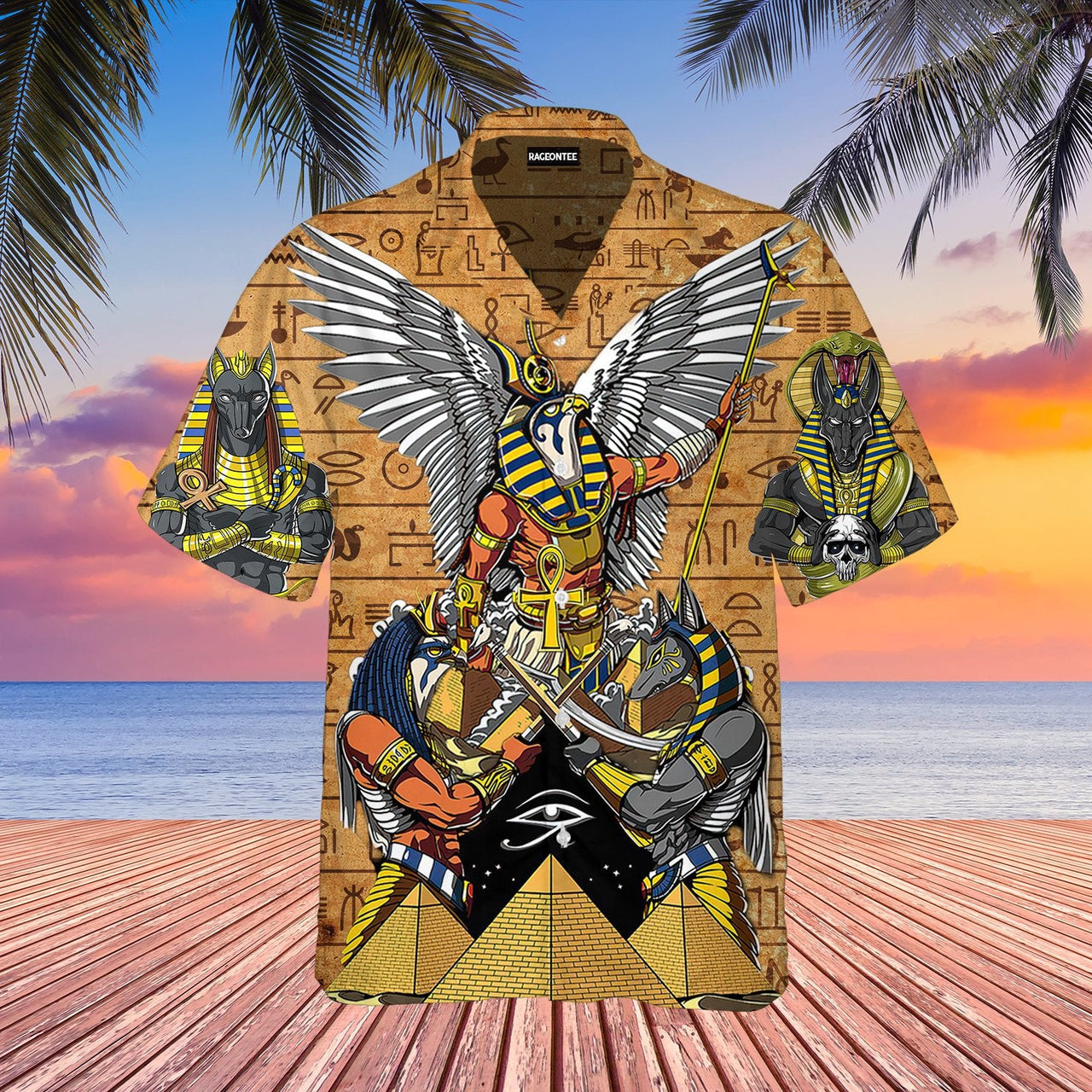 Anubis Egypt Aloha Hawaii Shirts For Men Women Ha73244