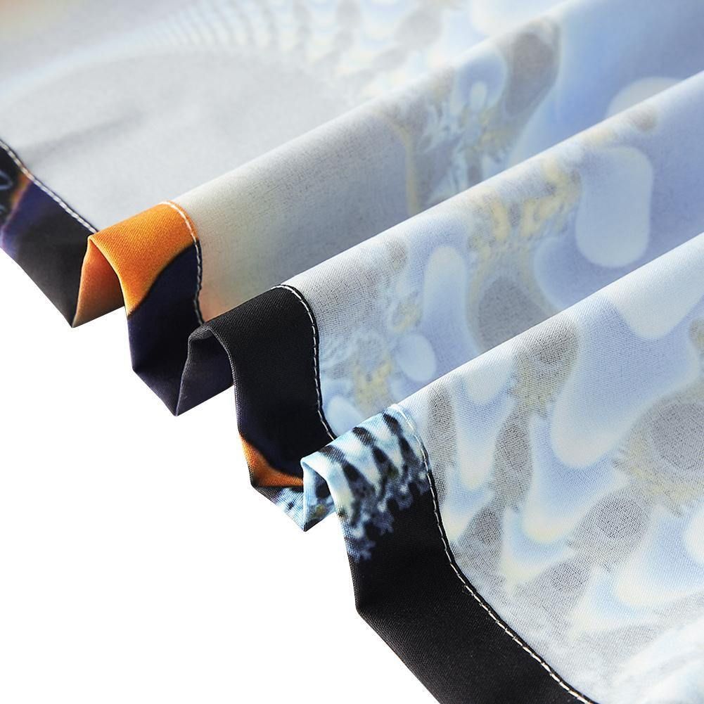 Check out this awesome MenS Hawaiian Shirts Peacock Pattern Printing
