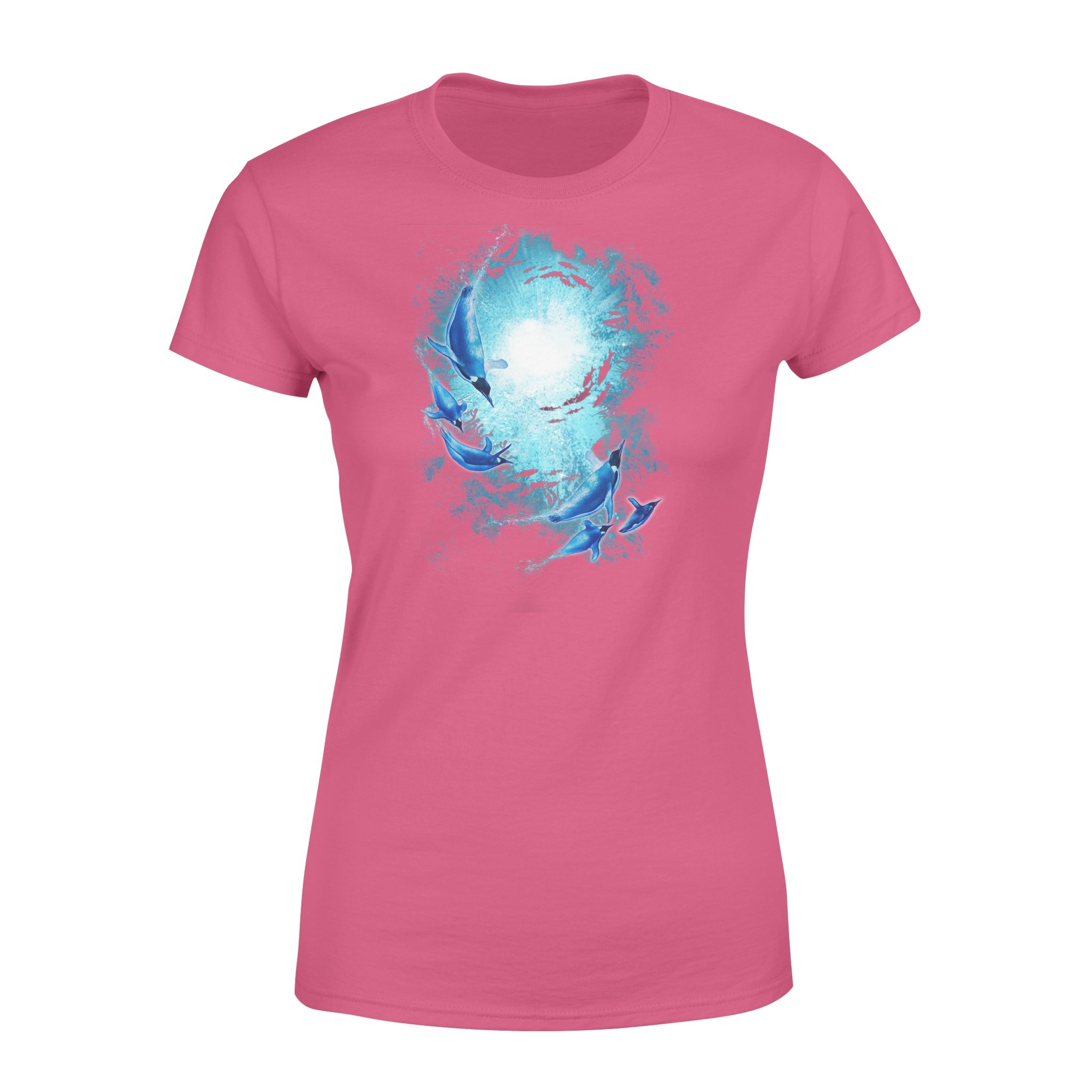 Sunshine89 – Penguin in the deep ocean – Standard Women’s T-shirt