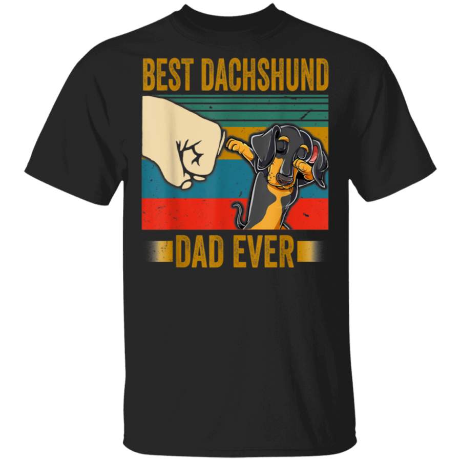 Best Dachshund Dad Ever Shirt Dachshund Daddy TShirt