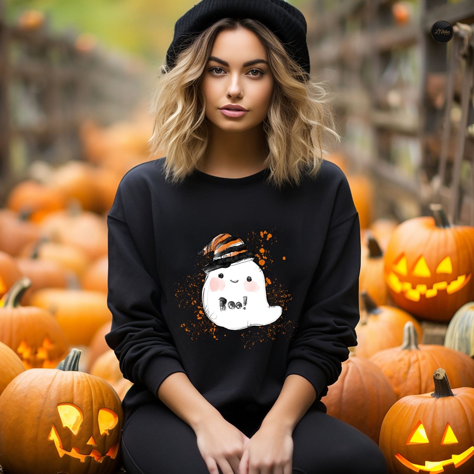 Halloween 2D Crewneck Sweatshirt All Over Print Sweatshirt For Women Sweatshirt For Men Sws1232