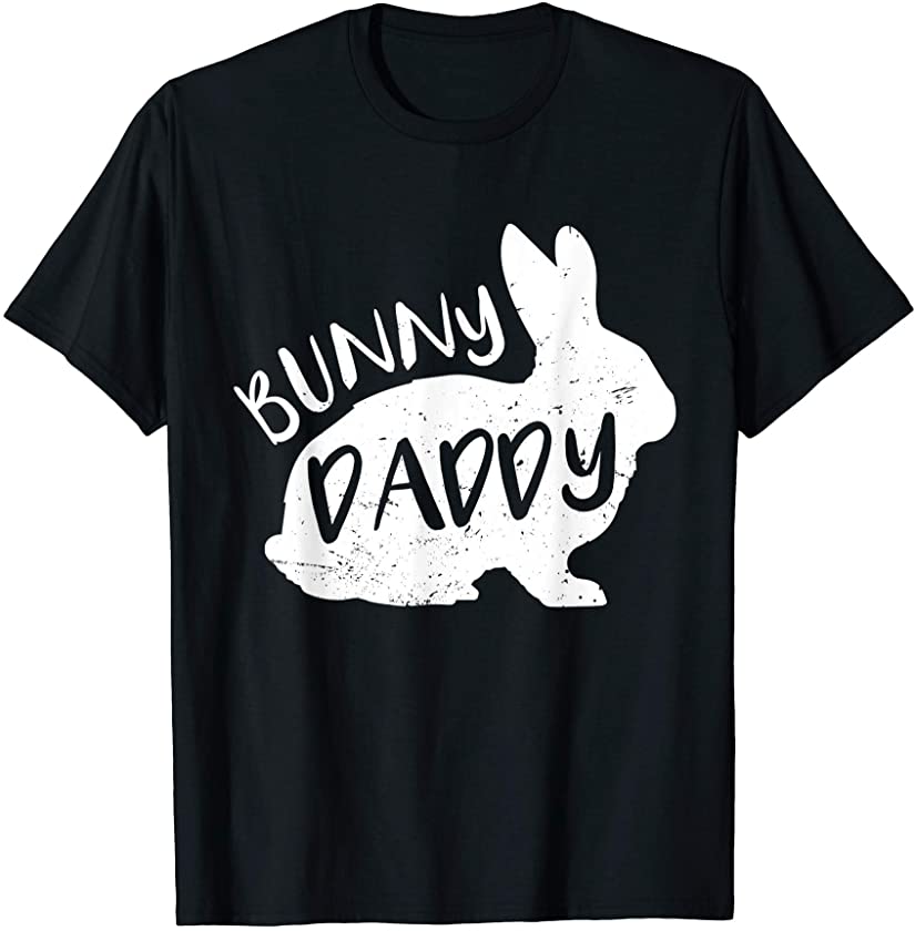 Daddy Bunny T-Shirt Cute Matching Family Easter T-Shirt