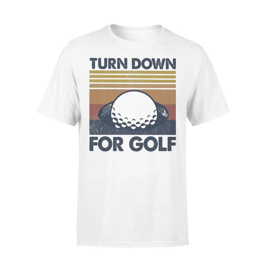 Turn Down For Golf Vintage T-shirt