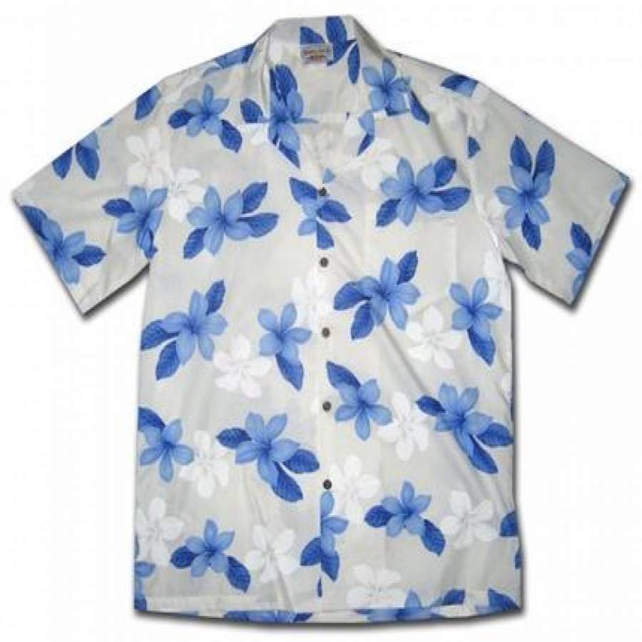 Island Prince Blue Hawaii Shirt Ha811