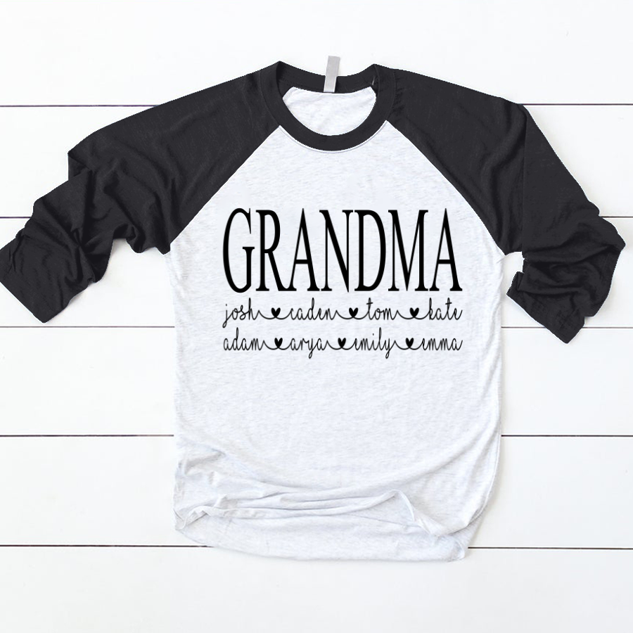 Personalized Grandma Shirt Gift For Grandma Gift For Mom Baseball