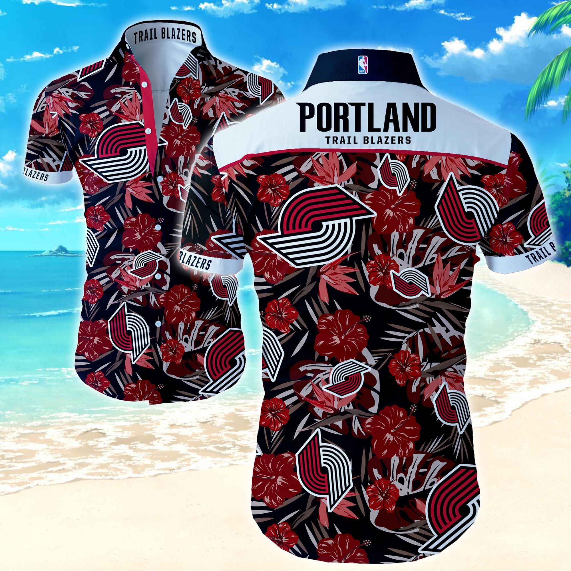 Portland Trail Blazers Hawaii Shirt Ha65848