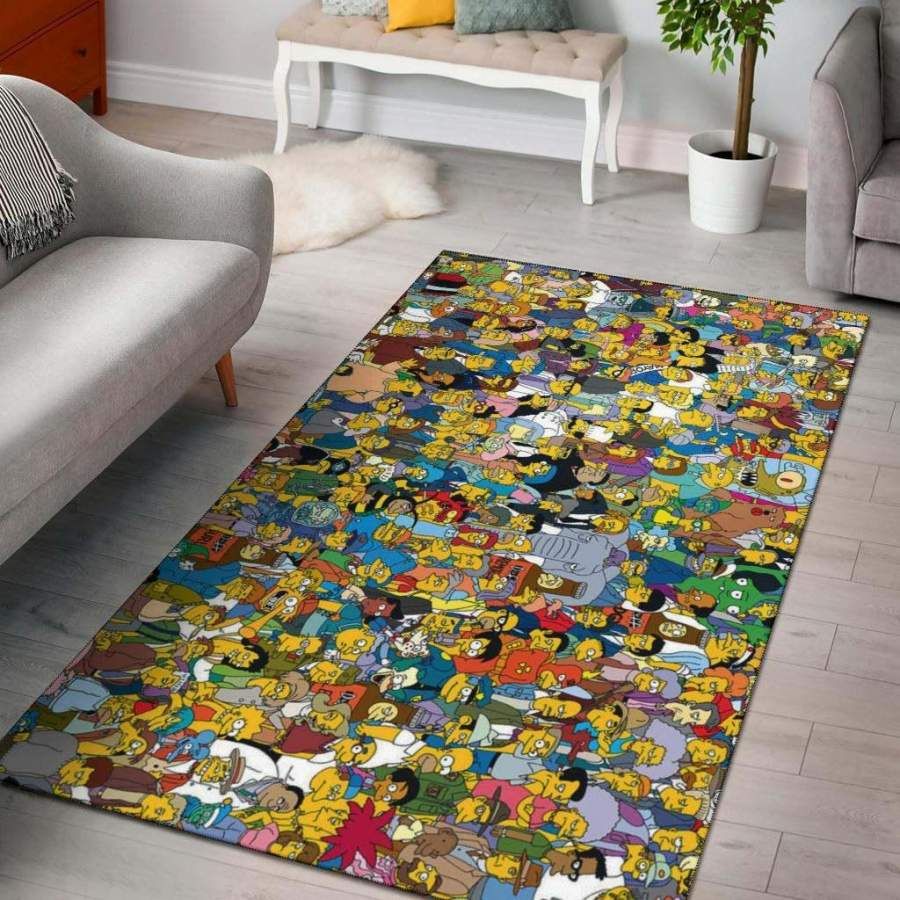 Godzilla Area Rug Living Room Rug Home Decor Carpet