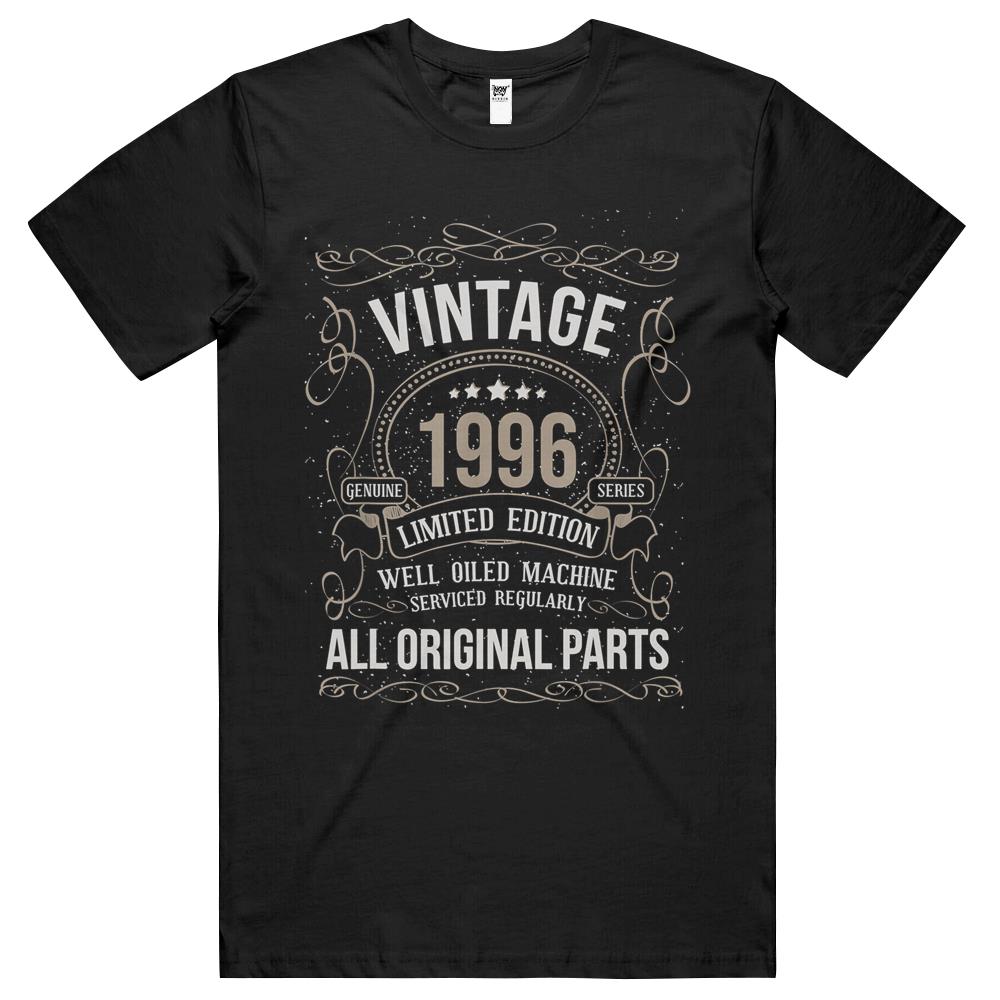 Vintage 1996 25Th Birthday All Original Parts T Shirts