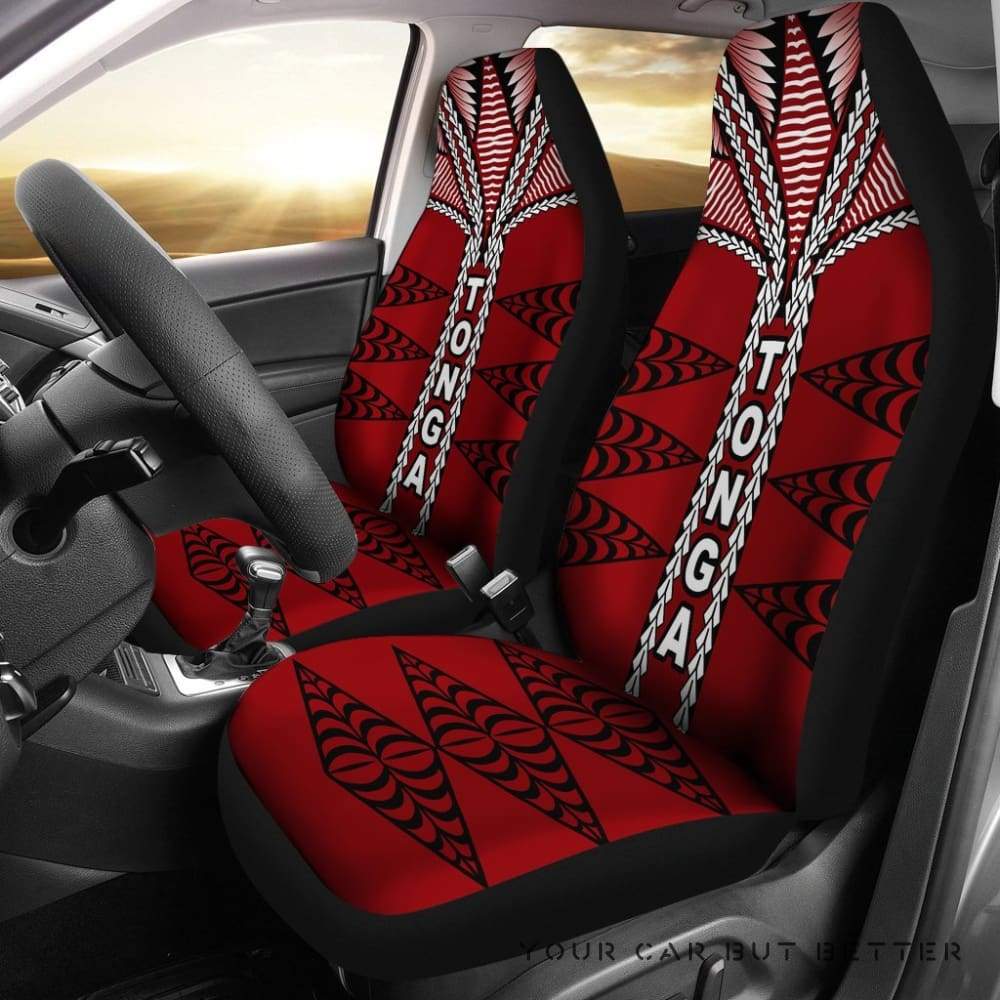 Tonga Polynesian Car Seat Covers – Tongan Ngatu Pattern