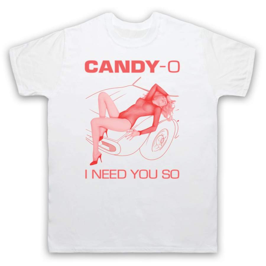 Candy O Rock Band Tshirt