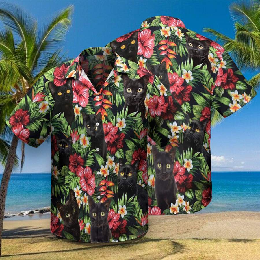 Cat Hawaiian Shirt Ha14565