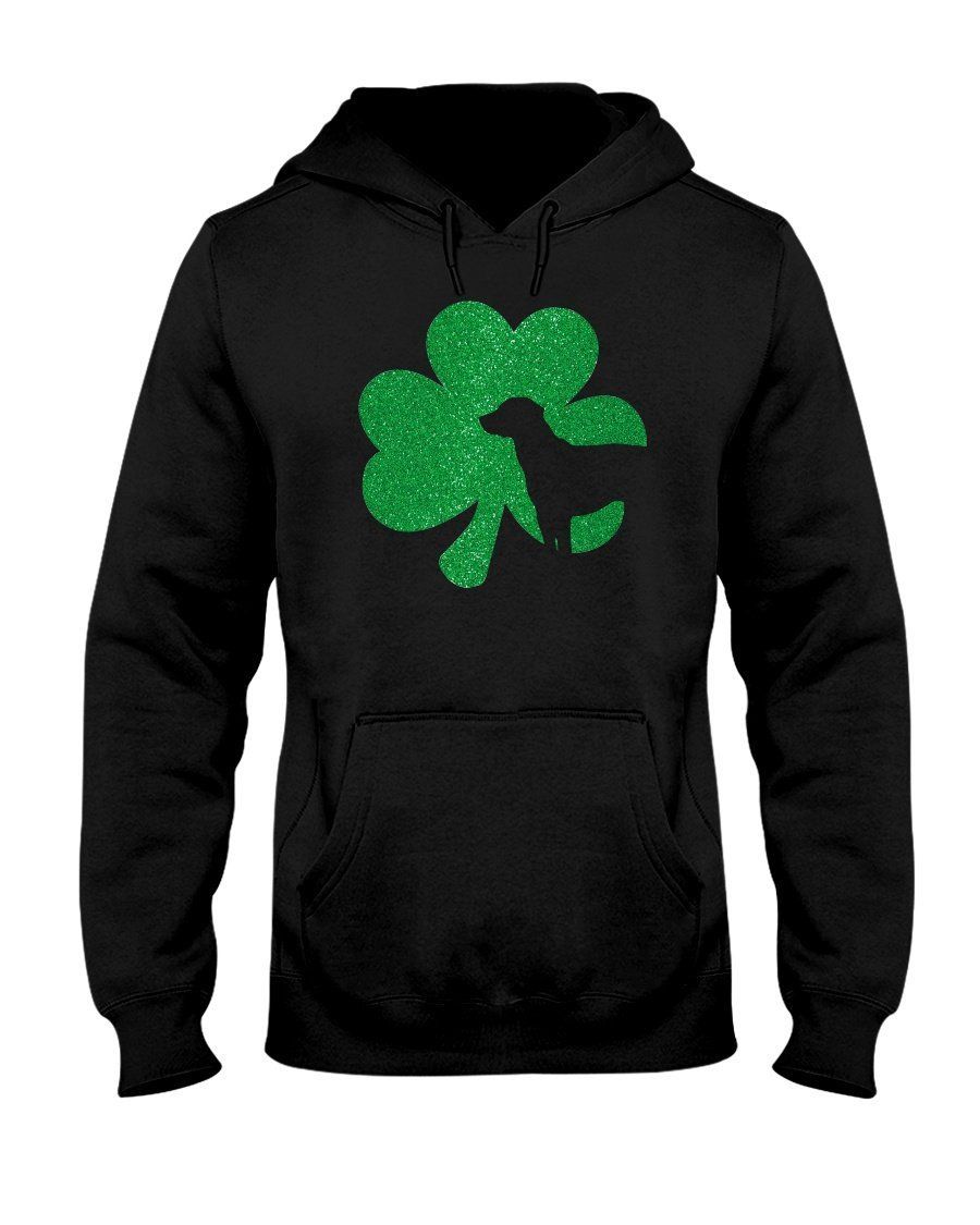 Labrador Puppy Shamrock For St.Patrick’S Day Gifts For Dog Lovers Hoodie