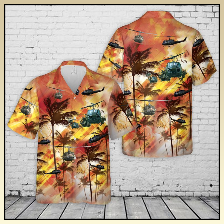 United States Army Huey Helicopter Aloha Hawaii Shirts For Men Women Ha92924