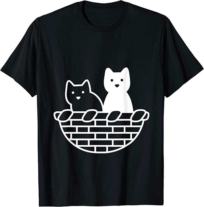 Kittens In A Basket Cat T-Shirt