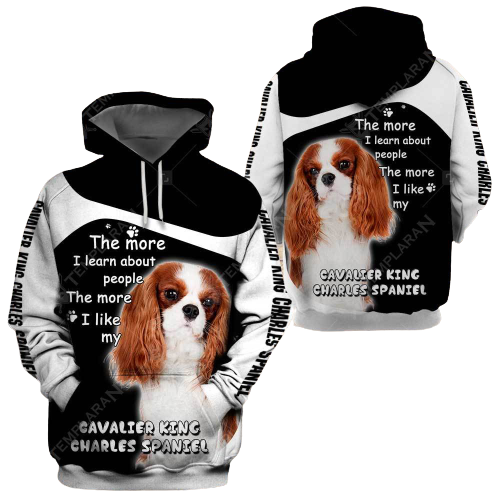 Best Hoodie  Cavalier King Charles Spaniel 3D Full Printing 91431 Hoodie , 3D Hoodie