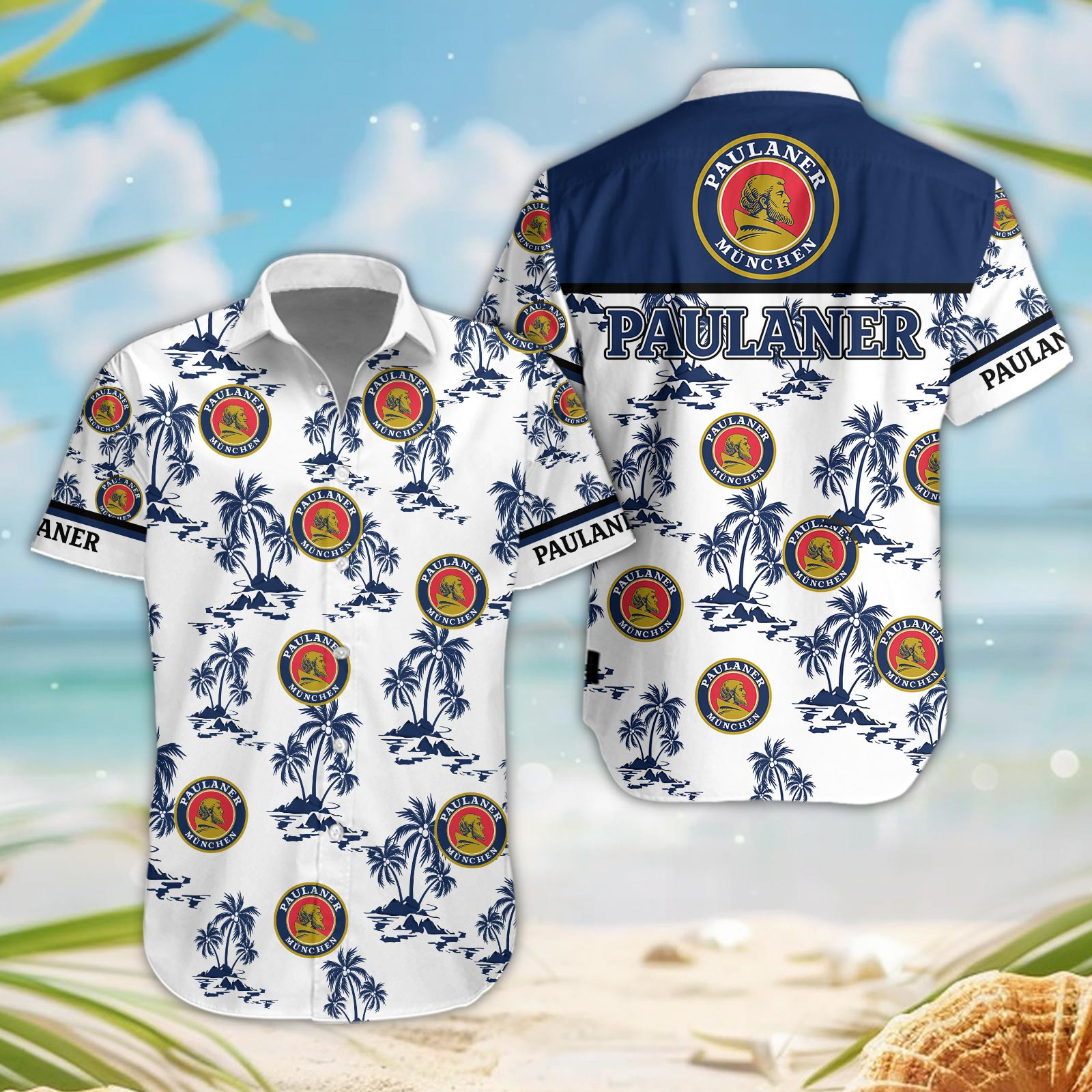 Paulaner Brewery Hawaiian Shirt