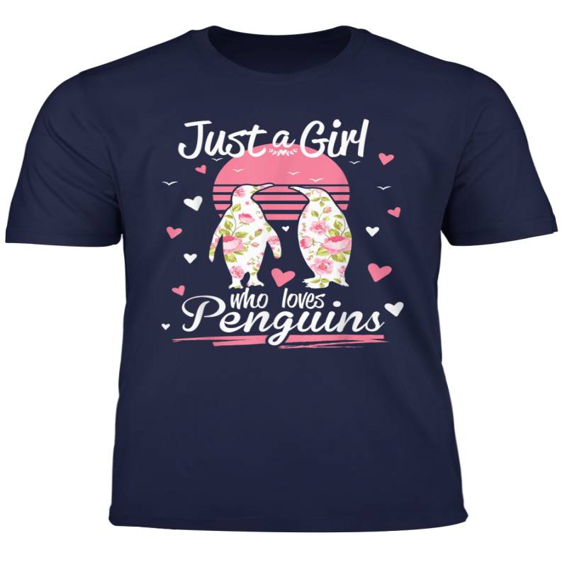 Penguin Shirt Just A Girl Who Loves Penguins T Shirt