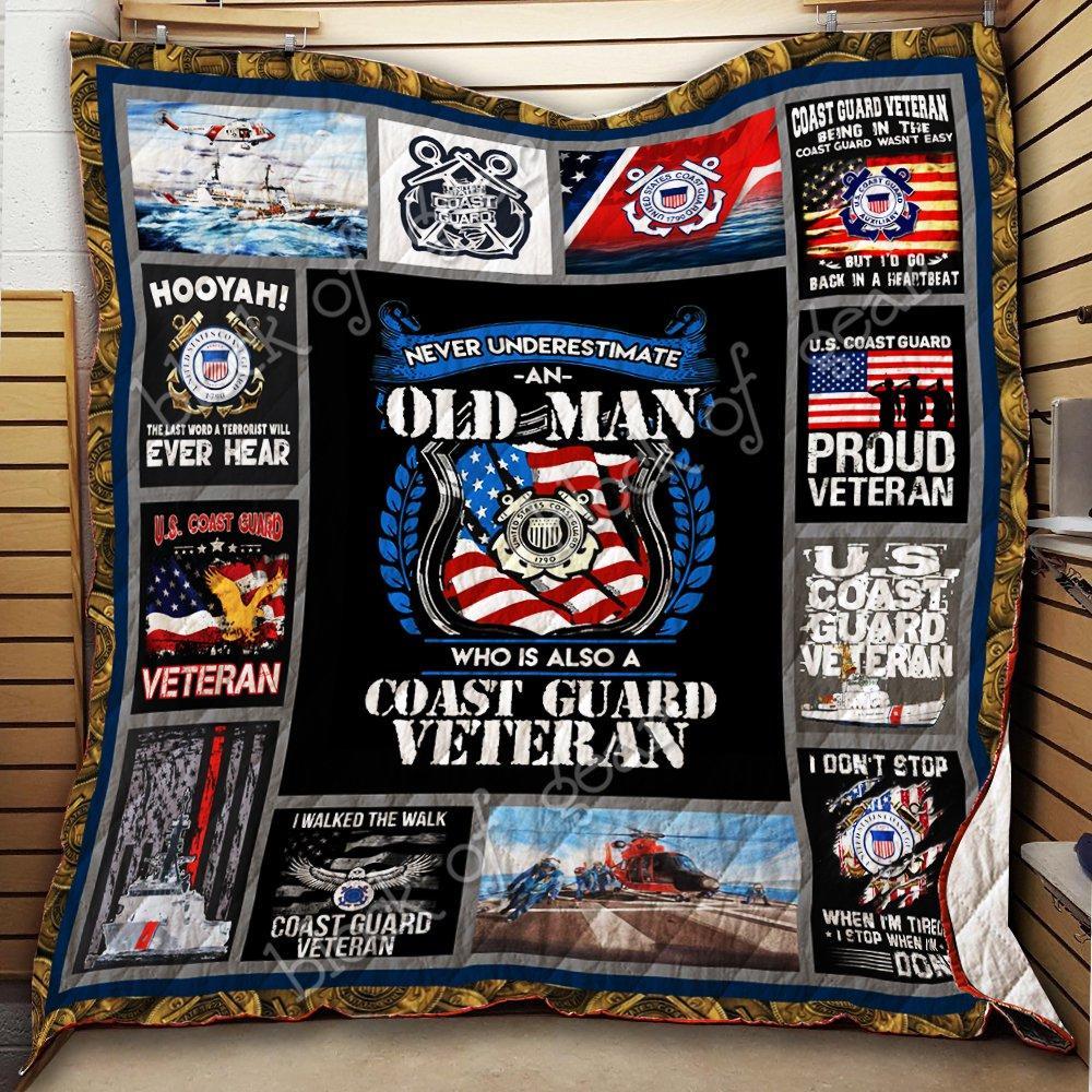 Bc – Coast Guard Veteran Quilt Blanket