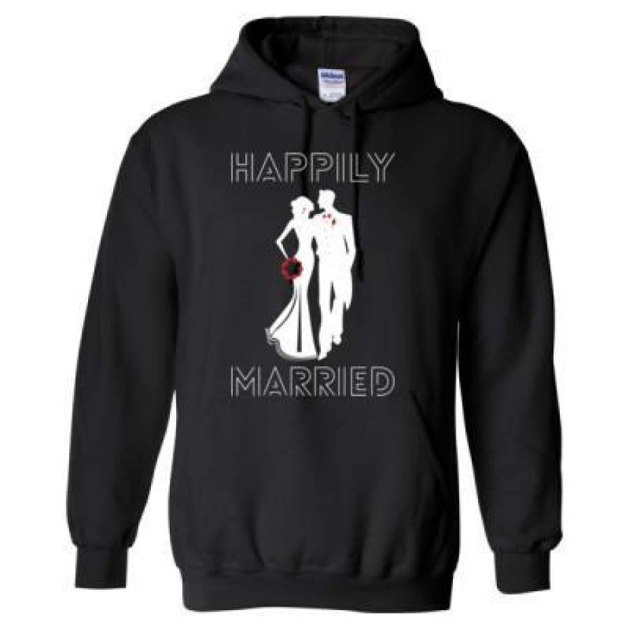AGR Happily Married – Heavy Blend™ Hooded Sweatshirt