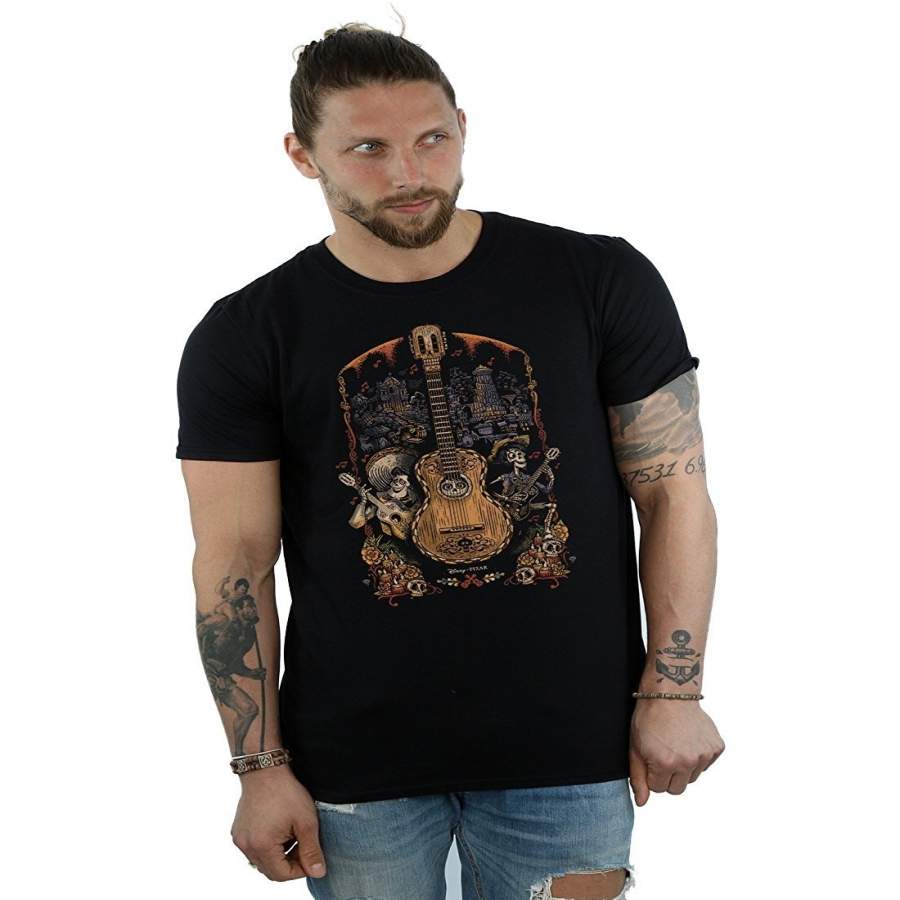 Guitar Poster Men’s T-Shirt