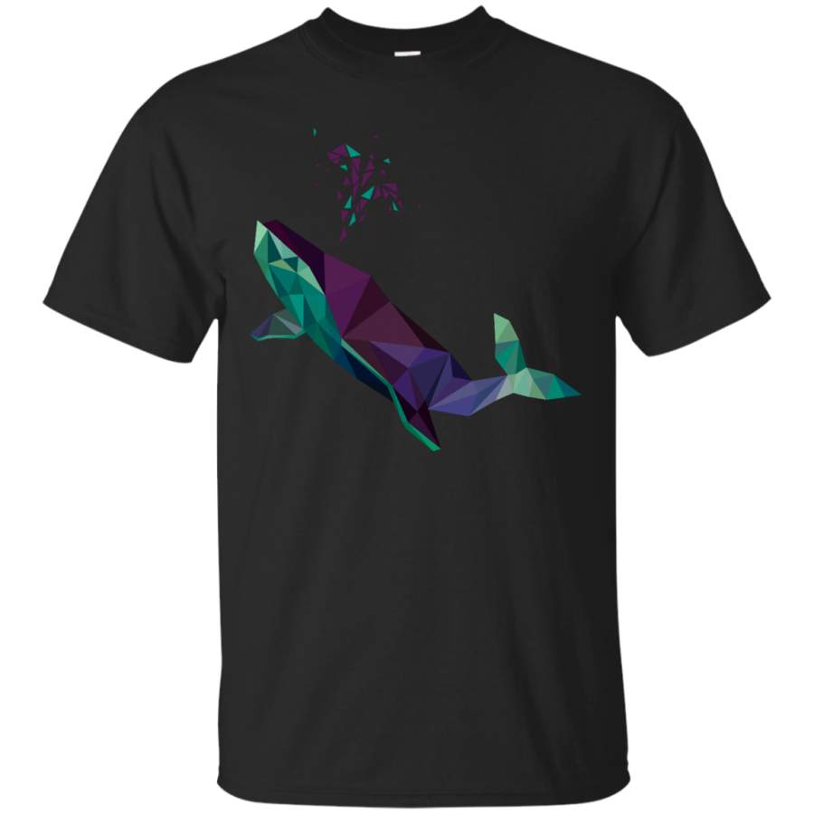 Origami – Polygon Whale T Shirt & Hoodie