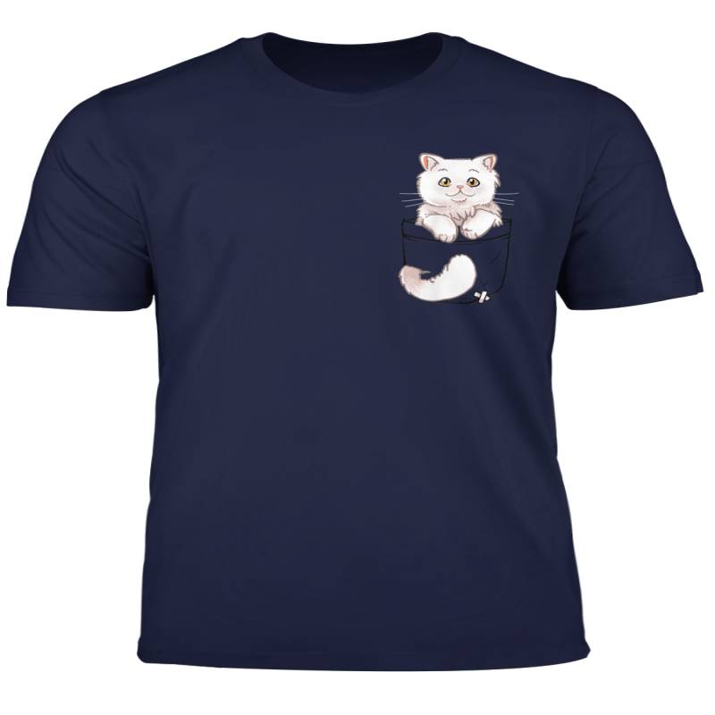 Pocket Cute Persian Cat Kitten T Shirt