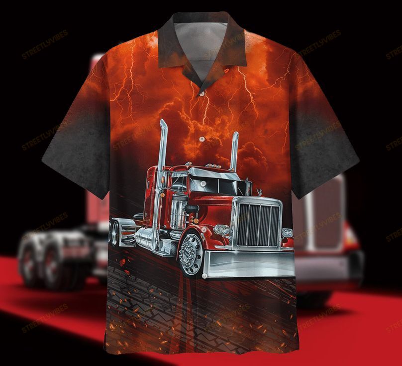 Truck Driver V2 Hawaiian Shirt