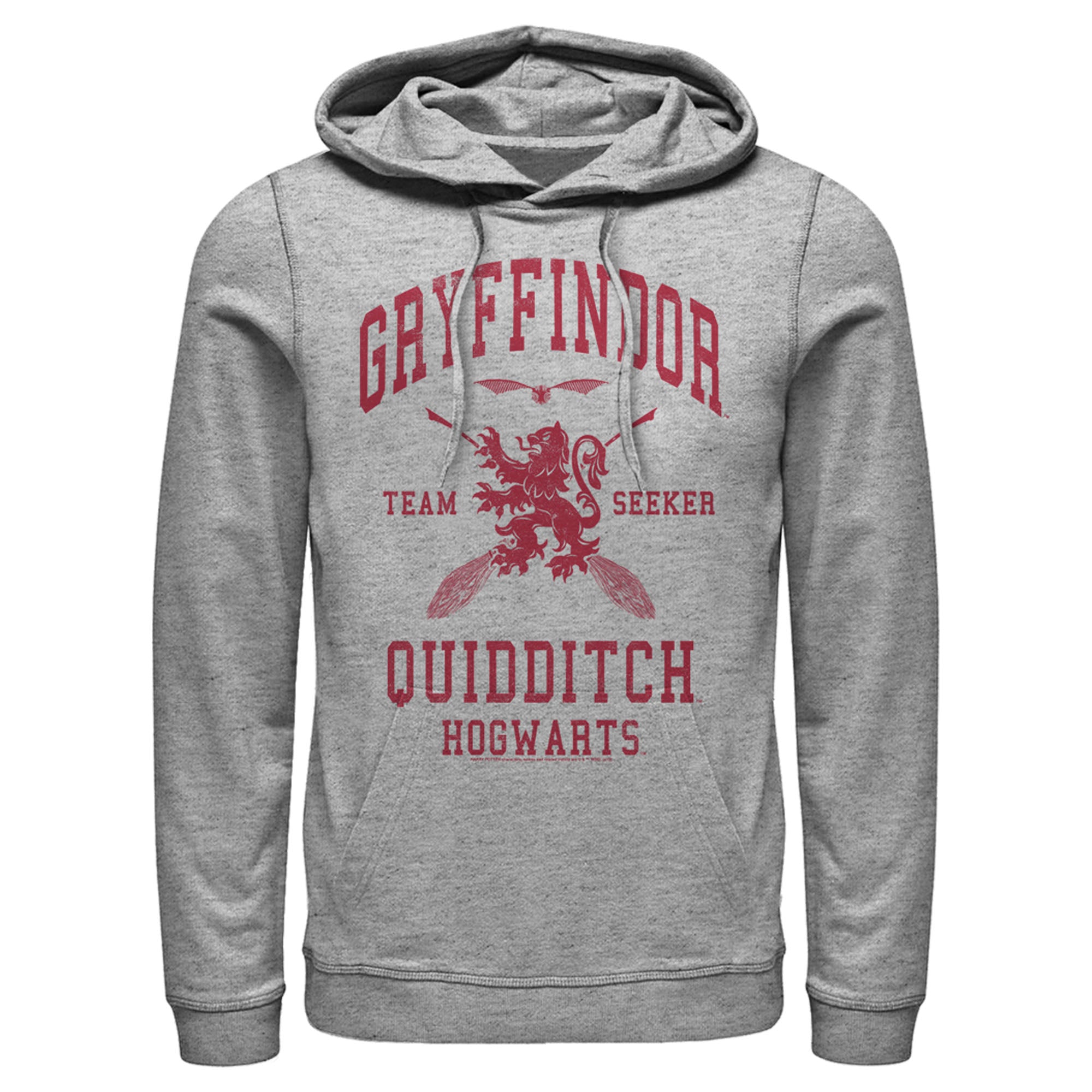 Men’S Harry Potter Gryffindor Quidditch Team Seeker Pull Over Hoodie