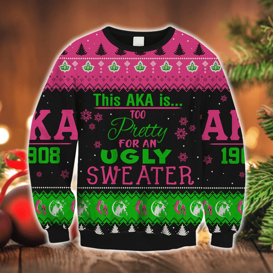 This Aka Is Too Pretty For An Ugly Christmas Sweater