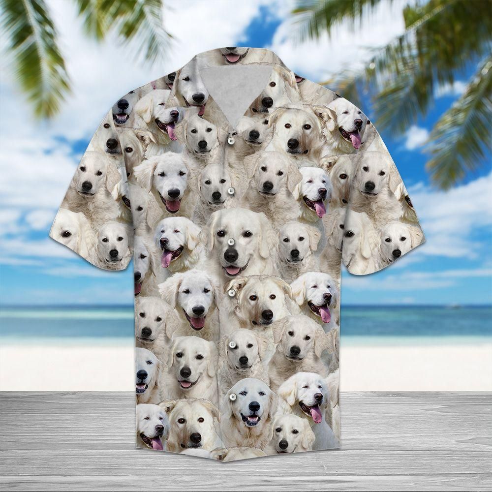 Kuvasz Aloha Hawaii Shirt Colorful Short Sleeve Summer Beach Casual For Men And Women Ha86096