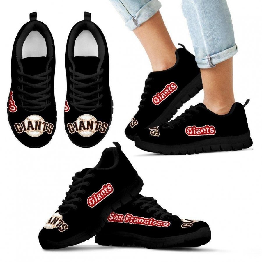 Magnificent San Francisco Giants Amazing Logo Sneakers