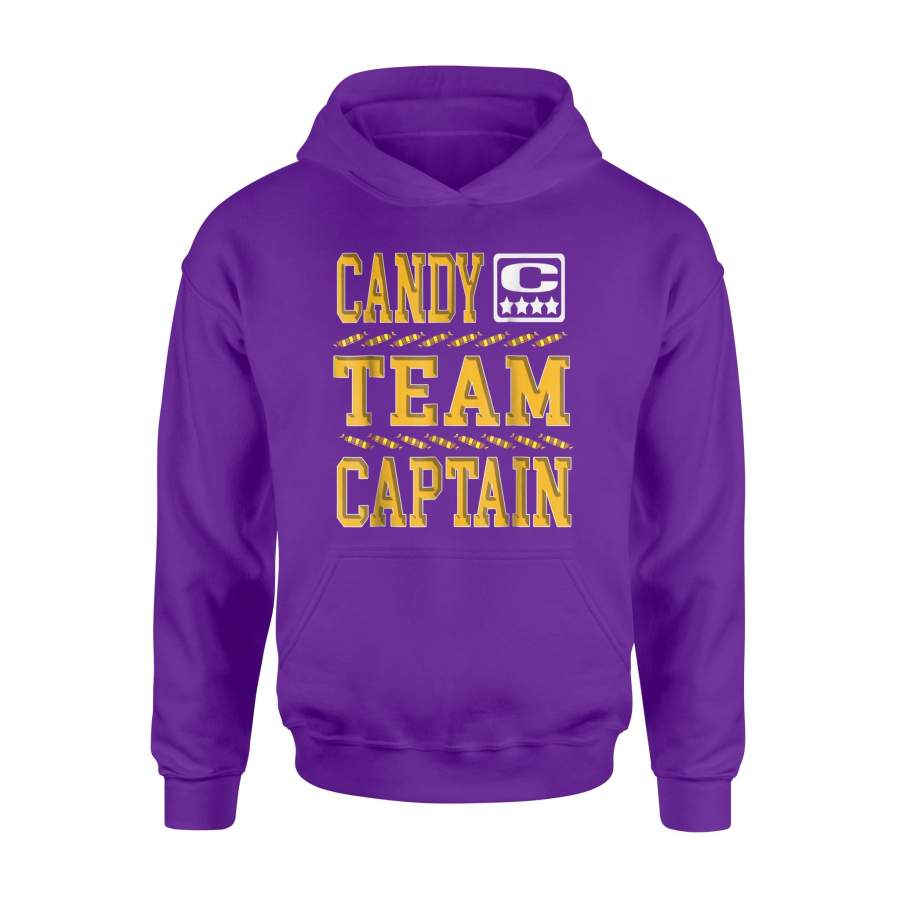 Captain Of Halloween Candy Funny Trick Or Treat Hoodie