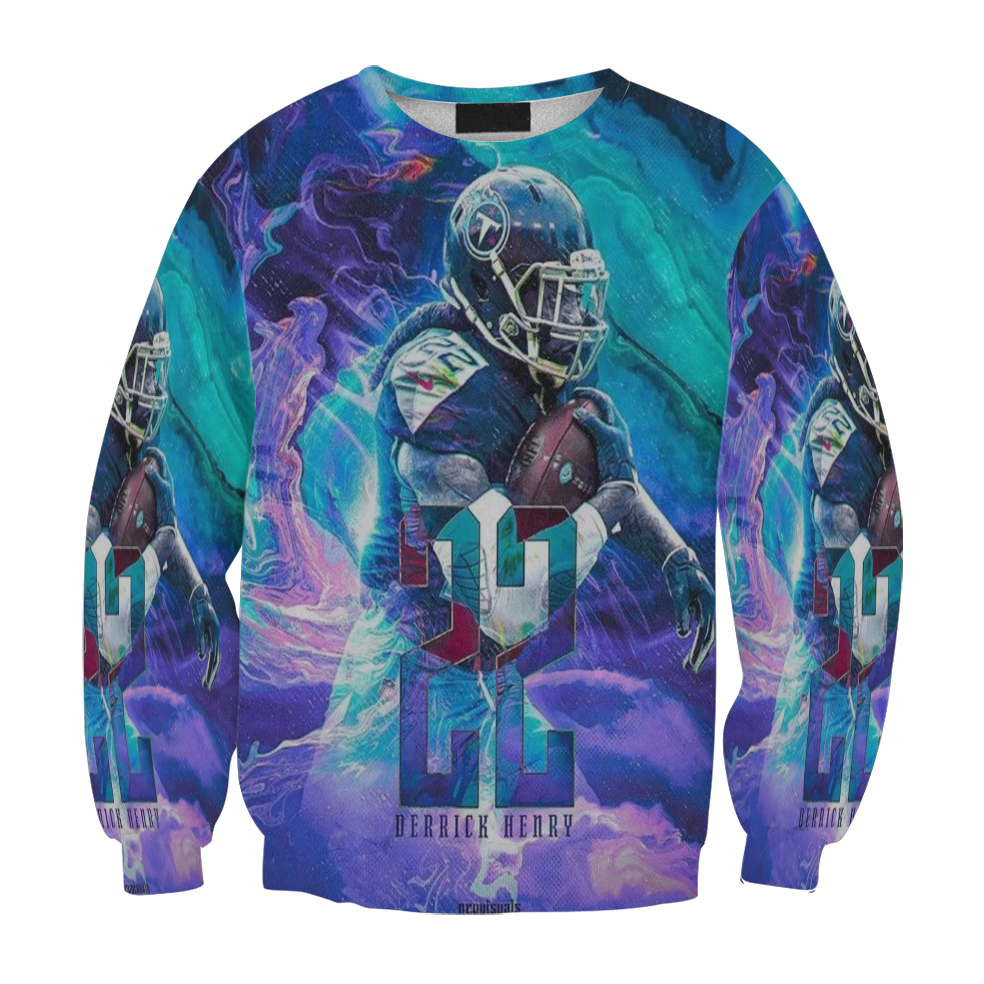 Tennessee Titans Derrick Henry8 Gift For Fan 3D Full Printing Sweatshirt