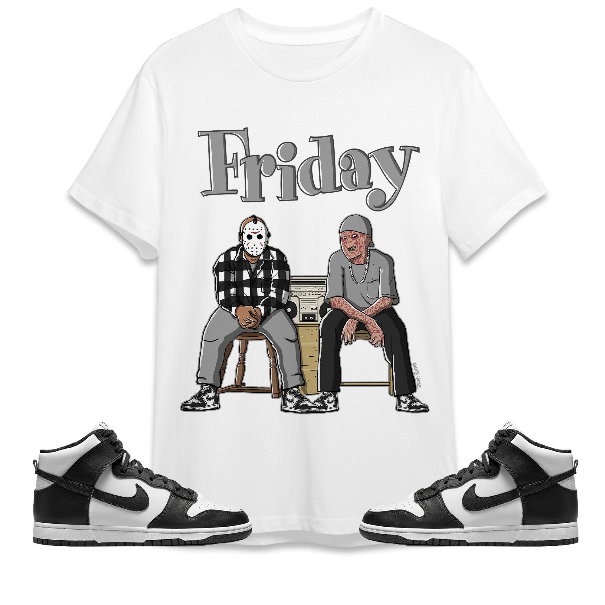 Friday Unisex Shirt Match Dunk High …