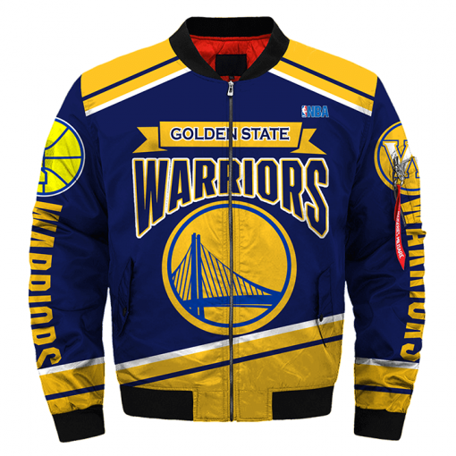 Golden State Warriors Jacket Mens 3D Full Print – Amelio Shop