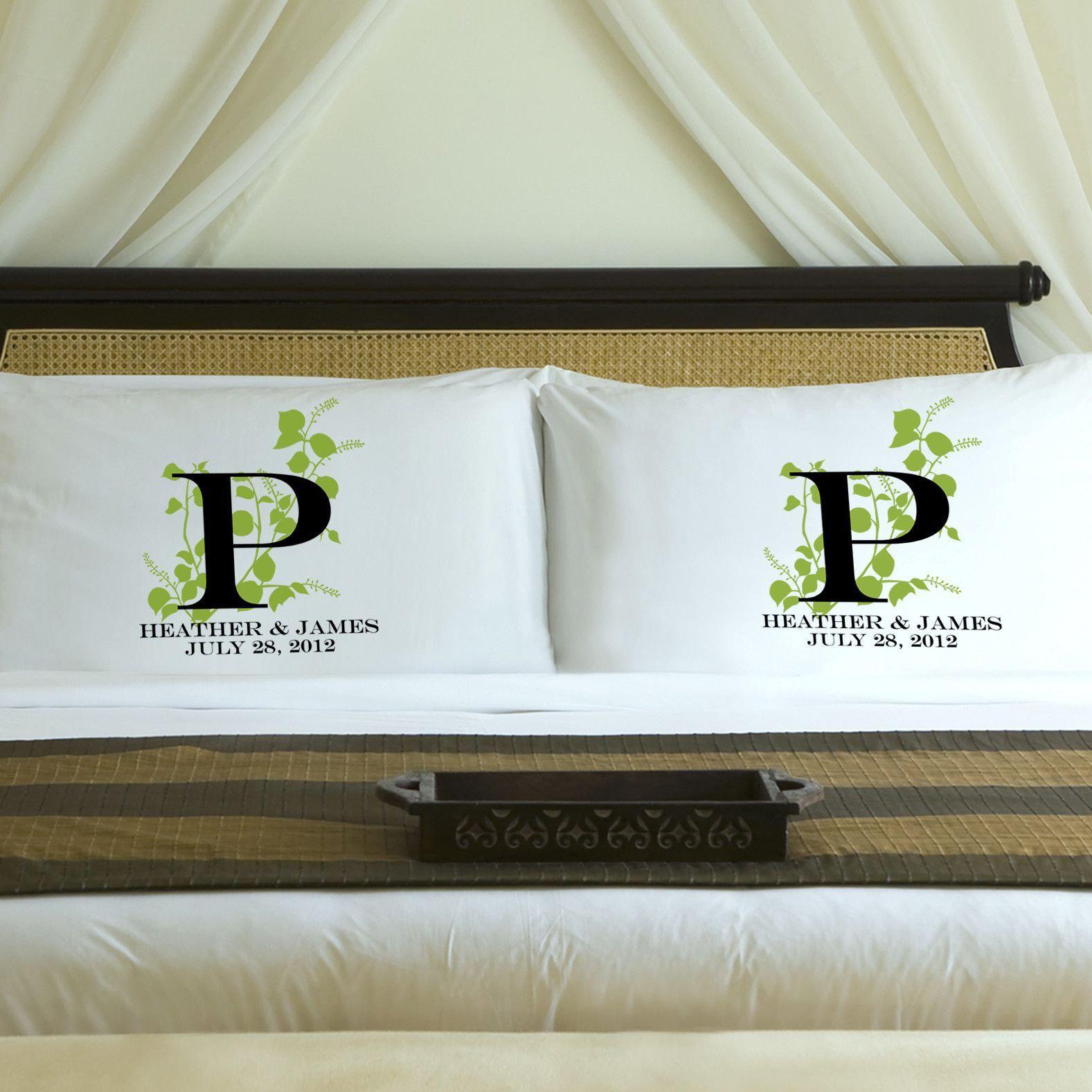 Personalized Nature’S Bliss Couples Pillowcases