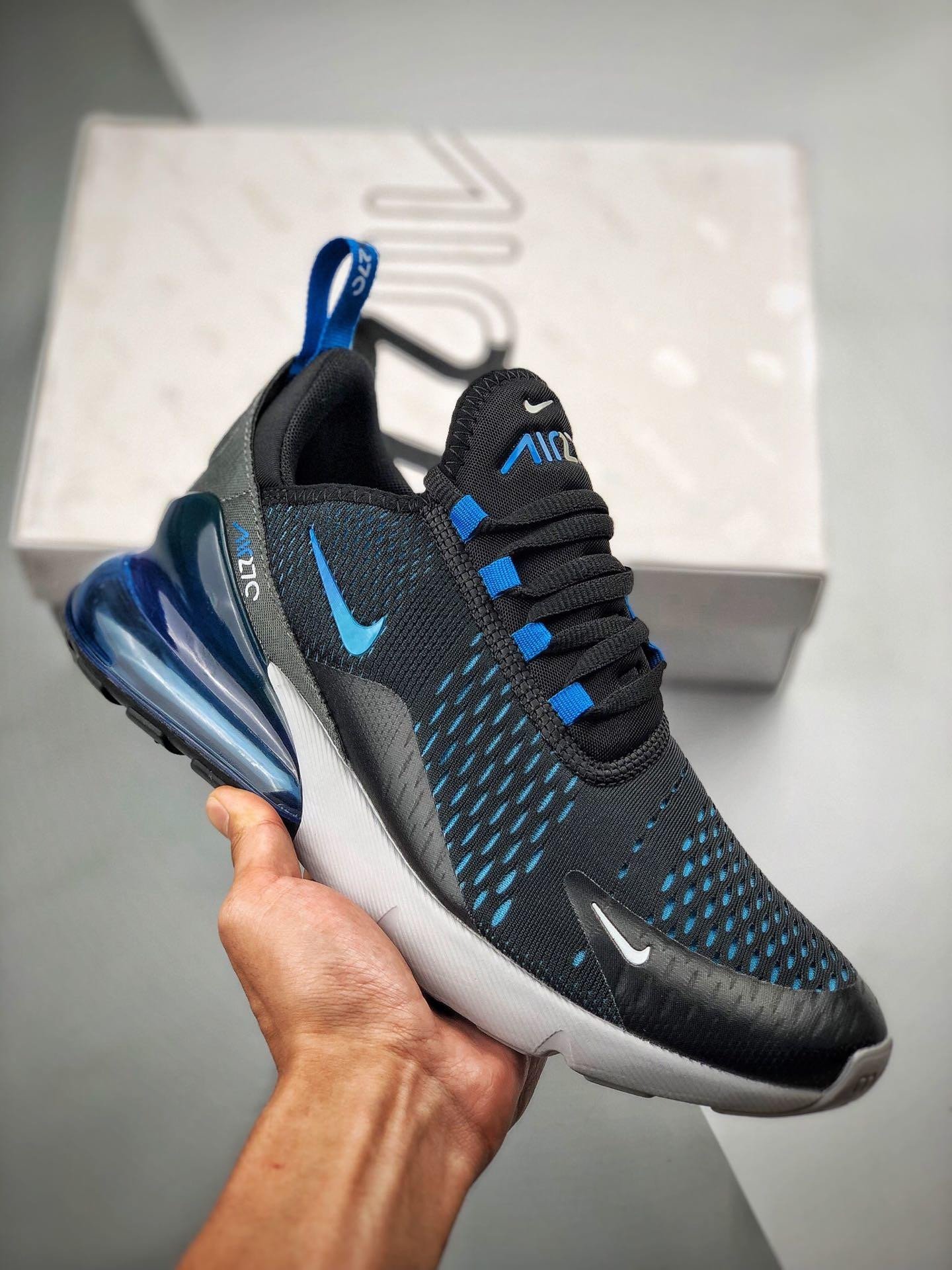 Nike Air Max 270 BlackPhoto Blue AH8050-019 5339832